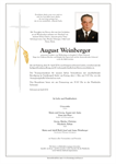 Weinberger August